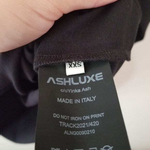 NWT Ashluxe Graphic Paradise Neon Panther T -Shirt on Black Cotton Size XXS - Picture 10 of 11